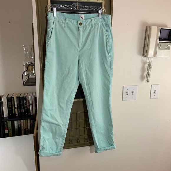 GAP Girlfriend Twill Stripe Chinos - Picture 7 of 8